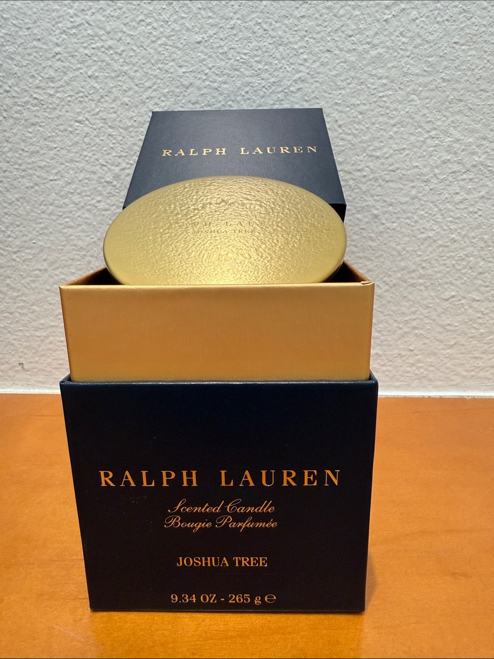 Ralph Lauren Gold Joshua Tree Decorative Scented Candle